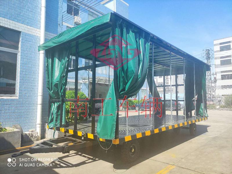 15吨雨篷双牵引环球（中国）篷式工具周转拖车