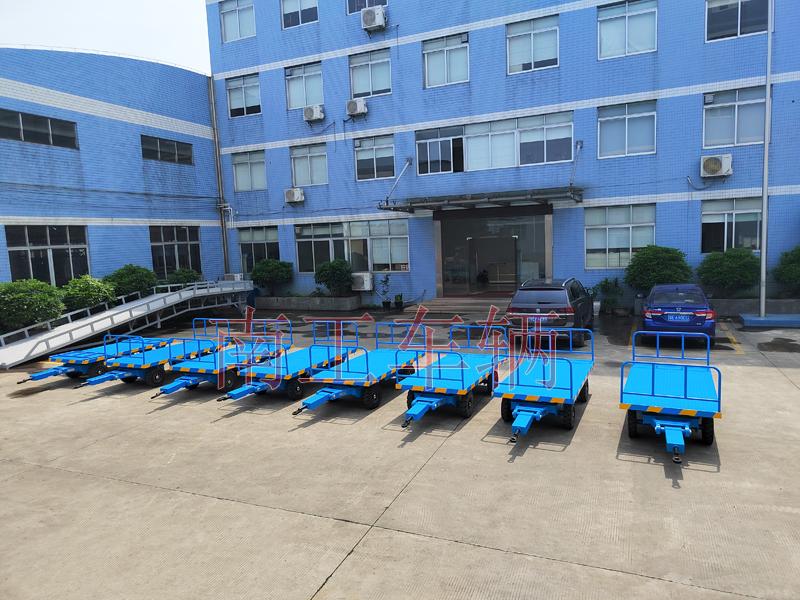 3吨无动力牵引环球（中国）组前后可拆护栏