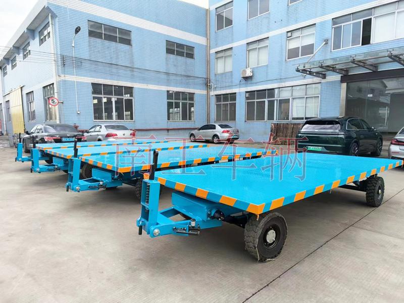 6吨环球（中国）蓝色 带减震带刹车工具拖车